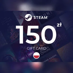 Steam Wallet Carte Cadeau 150 PLN