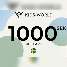 Kids-World Gift Card 1000 SEK