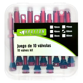 Krayton Tubeless Valve V01-002-60RJ BOX10u