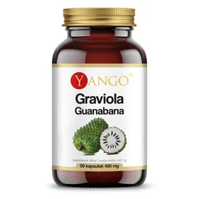 Yango Soursop Graviola 490mg 90 Kapslar