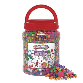 Colorations Assorted Bead Bucket 3500pcs