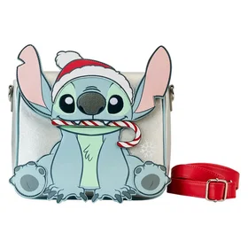 Loungefly Disney Stitch Holiday Crossbody Bag