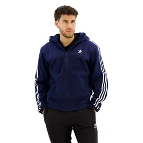 Adidas Originals Adicolor 3 Stripes Teddy Fleece Full Zip Sweatshirt (Herr)