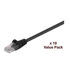 MicroConnect U/UTP Cat5e 2m Nätverkskabel V-UTP502SVP 10-Pack