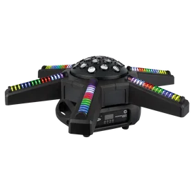 Showtec Hurricane 320 RGBW månblomma effekt med snurrande armar