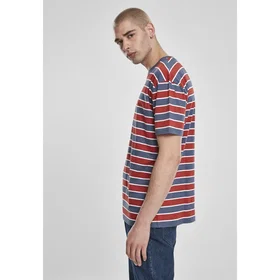 Urban Classics Tb3691 Yarn Dyed Oversized Board Stripe Kortärmad T-shirt (Herr)