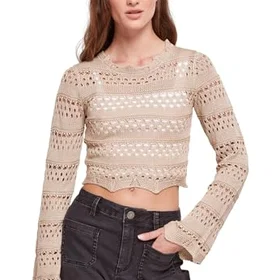 Urban Classics Crochet Pullover (Women's)