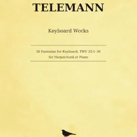 Telemann 36 Fantasias för tangentbord