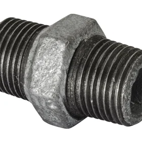 Gelia Hex Nipple Galvanized 1"