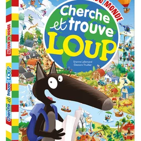 Loup Cherche et trouve géant Autour du Monde