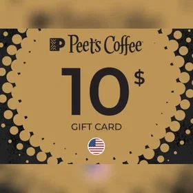 Peet's Coffee & Tea Gavekort 10 USD