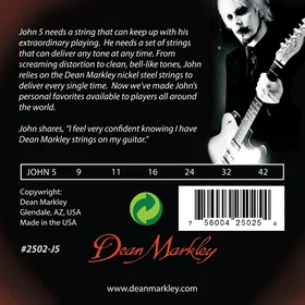 Dean Markley 2502 J5 El. gitar sett