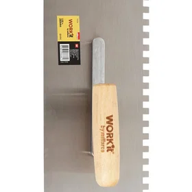 Work>it Notched Trowel 8 mm 135x280 mm