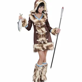 W WIDMANN MILANO WDM02431 Aikaa Eskimo Girl Costume
