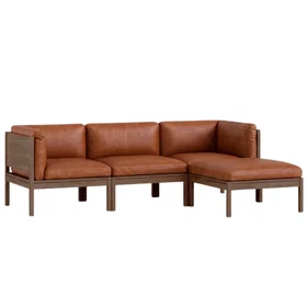 MOEBE soffa med sidor och chaise longue
