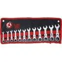 BGS Technic 30003 Ratchet Combination Wrench Set 8-19mm 12pcs