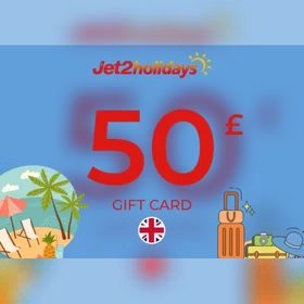 Jet2Holidays Gavekort 50 GBP Key