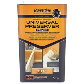 Barrettine Universal Wood Preserver Clear 5L