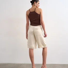TOPSHOP Tslieke Cargo Shorts Denim Regular Fit (Dame)