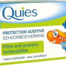 Quies 2388497 Återanvändbara öronproppar Gul 2 styck