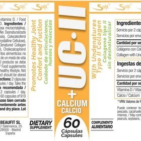Sculpt UC-II + Calcium 60 Kapslar