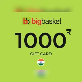 Bigbasket Gavekort 1000 INR