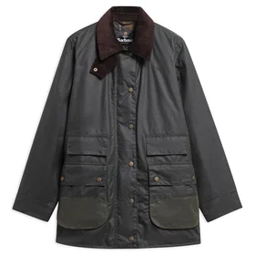Barbour Modern Border Waxed Jacka (Dam)