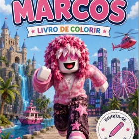 AS Aventuras De Marcos Färgläggningsbok
