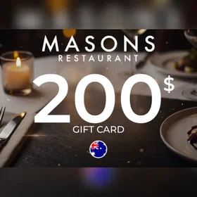 Restaurant Mason Gavekort 200 AUD