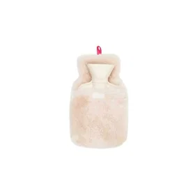 Nature & Découvertes Bouteille en Fausse Fourrure Set 2 Beige