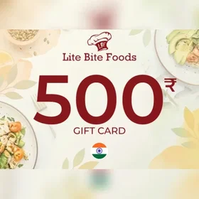 Lite Bite Gavekort 500 INR
