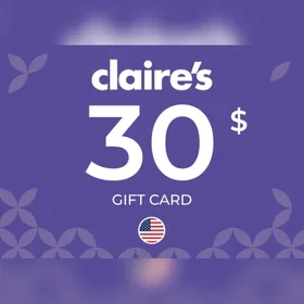 Claire's Gift Card 30 USD