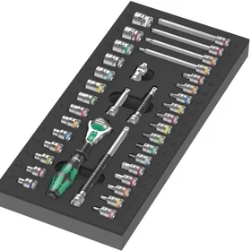 Wera 05150110001 Nyckelsats 1/4" 37pcs
