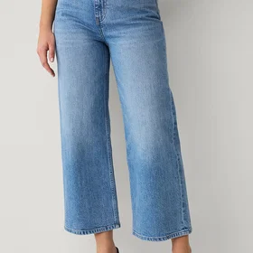 Ellos Collection Croppet Brede Ben Jeans (Dame)