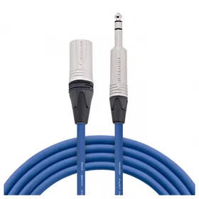 Studiospares Neutrik XLR Male Balanced Jack Mogami Cable 5m 574546