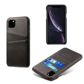 iCaseu Läder Kortfodral Etui för iPhone 12 Mini