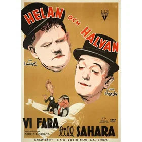 The Flying Deuces (1939) / Vi fara till Sahara (DVD)