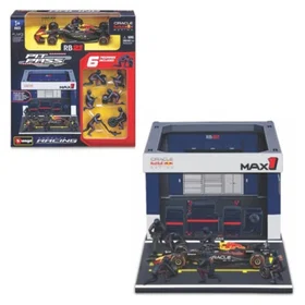 Bburago Red Bull RB21 Pit-Stop Playset 1:43 B18-38459V