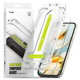 Ringke Easy Slide Karkaistu lasinen näytönsuoja Google Pixel 9A (2-pack)