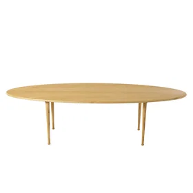 Aakjaer Accent Table Surf Matt Lackad Ek 153x51x42 cm