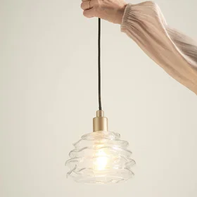 Jotex FALL fönsterlampa Glas
