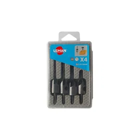 Leman Treborrsett F203-500-04 4pcs