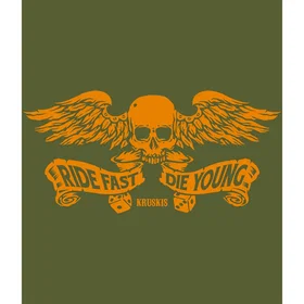 Kruskis Skull Wings Kortärmad T-shirt (Herr)