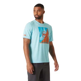 Helly Hansen Race Sailing T-shirt Kortärmad Ljuscyan XL (Herr)