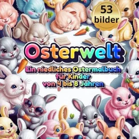 Osterwelt Färgläggningsbok för Barn