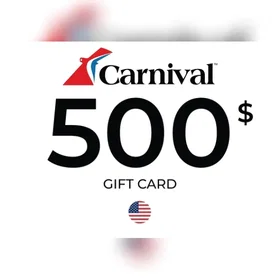 Carnival Cruise Gavekort 500 USD