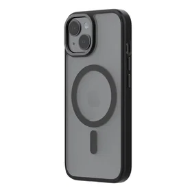QDOS Hybrid Soft Snap MagSafe Case for iPhone 15