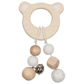 Goki Wooden Gripping Ring Bear 65212