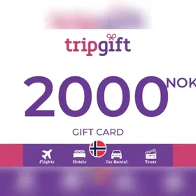 TripGift Gavekort 2000 NOK