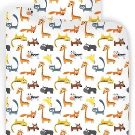 BrandMac Junior Animaux Taie d'oreiller 100x140cm